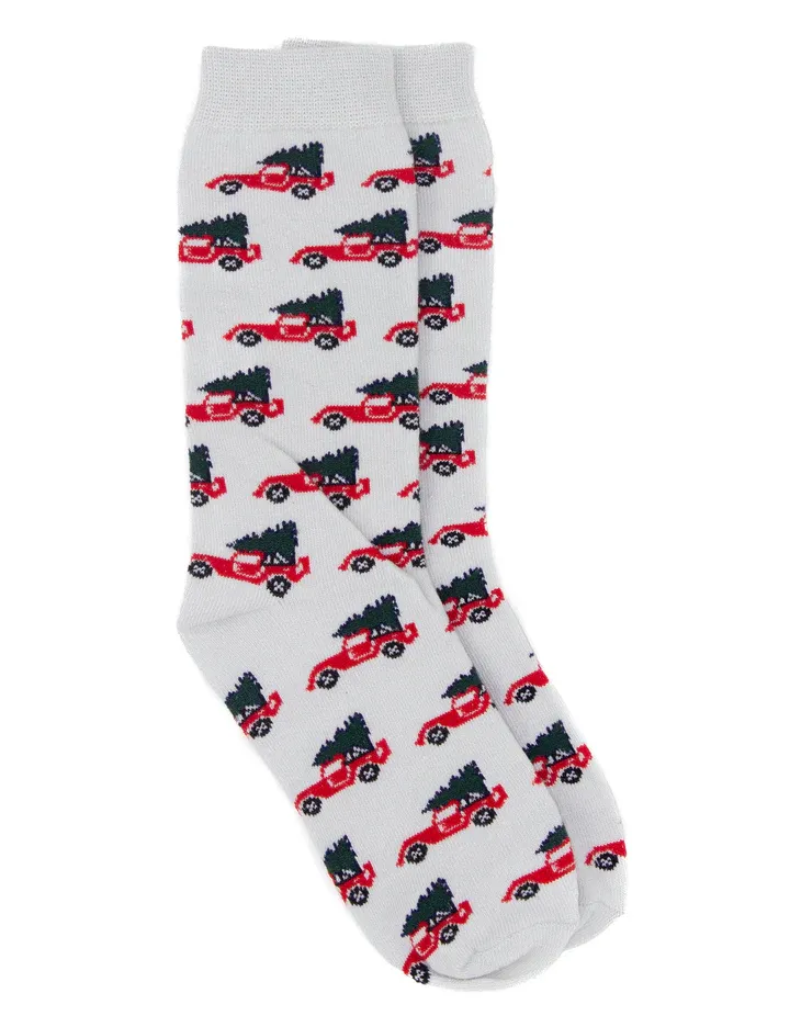LD Socks- Christmas Truck