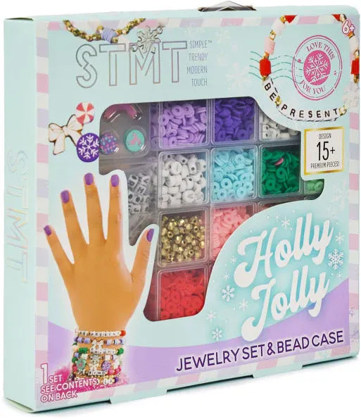 Holly Jolly Jewelry &amp; Bead Case