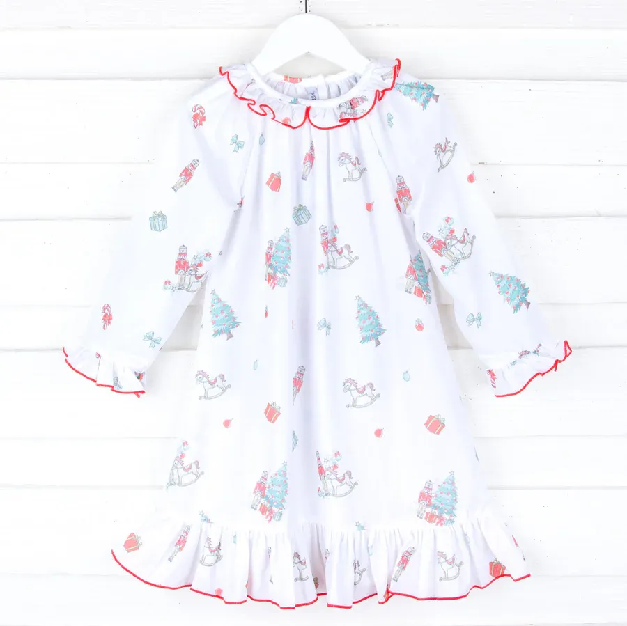 Nutcracker Print Gown