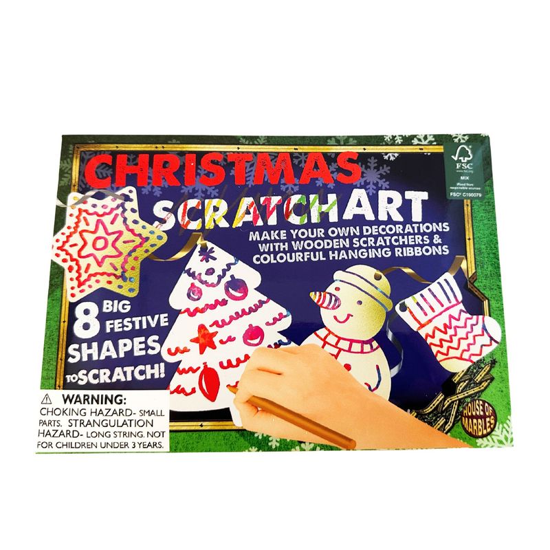 Scratch Art Christmas