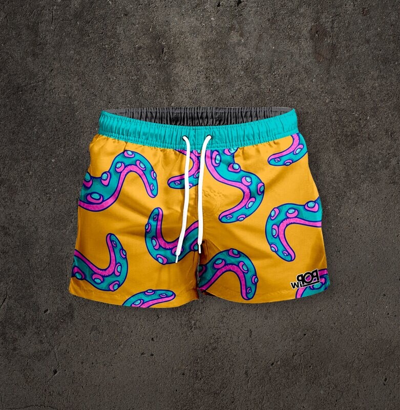 Short Masculino tentáculos