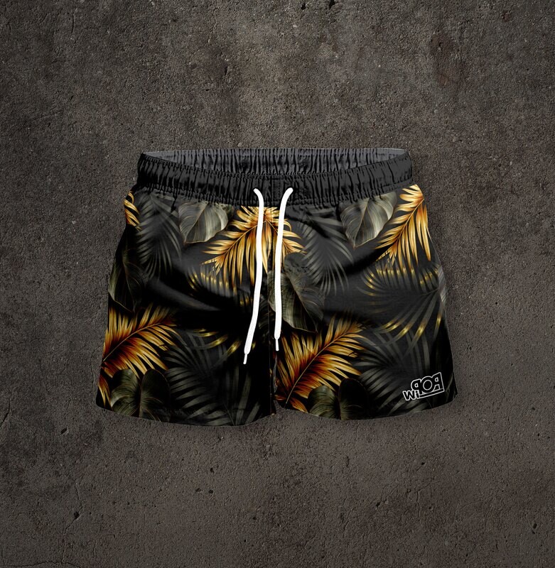 Short Masculino Golden Palm