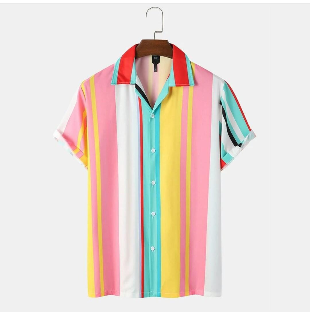 Camisas  líneas pastel