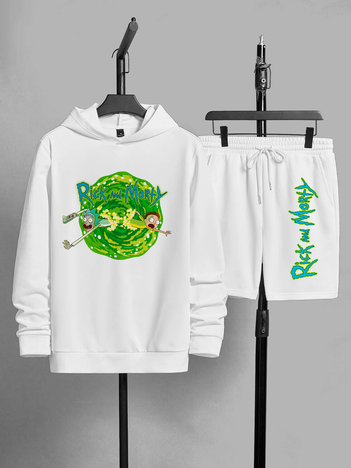 Hoody &amp; Shorts Rick and Morty