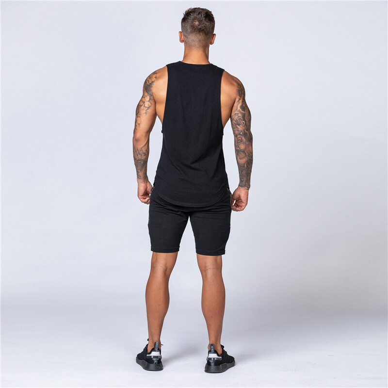 Camiseta Negra  sin mangas