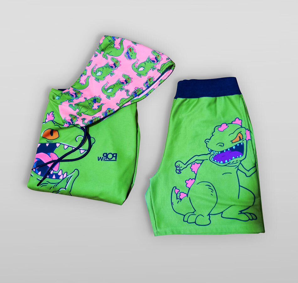 Hoody &amp; Shorts Reptar