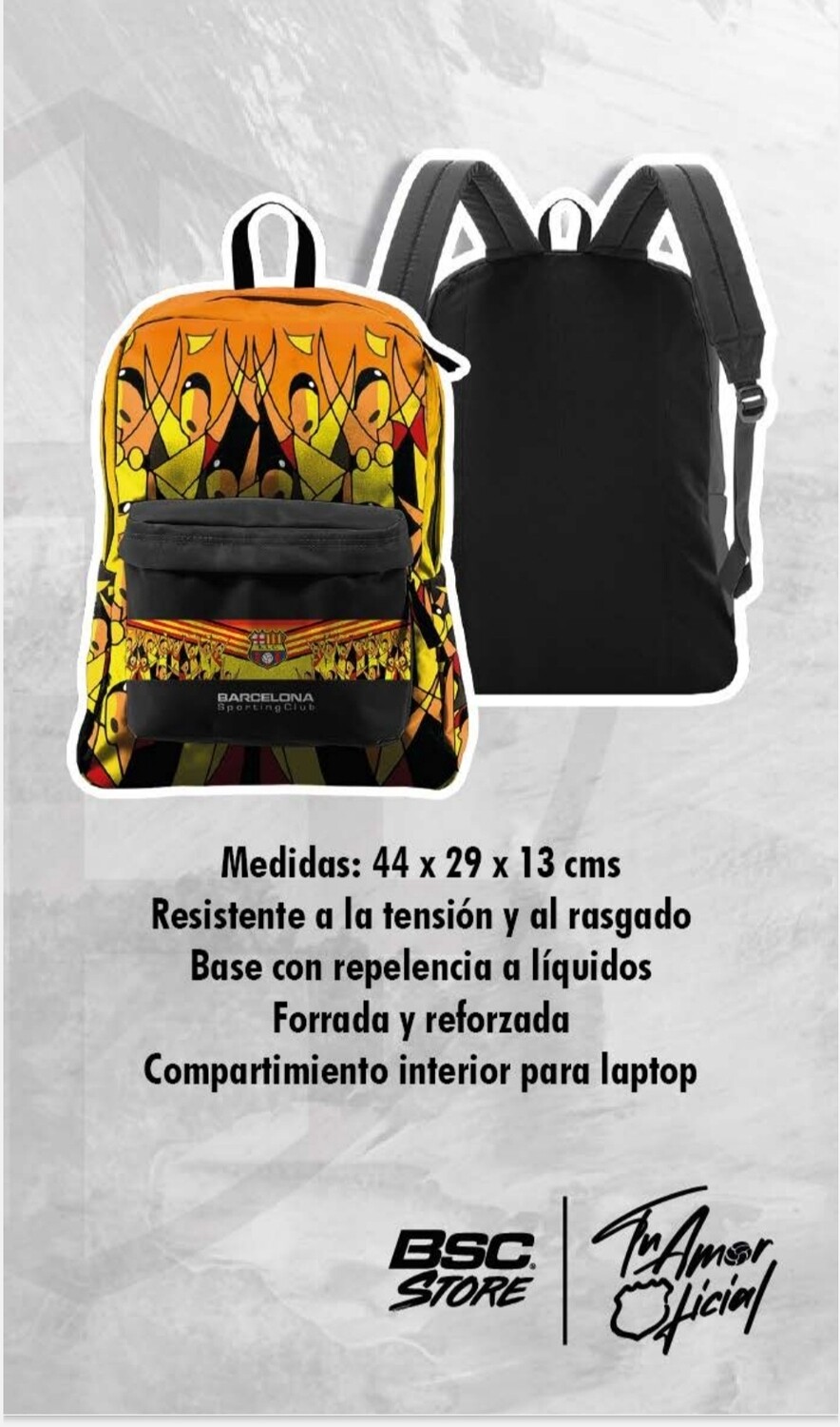 Mochila Mural  BSC  oficial ✔