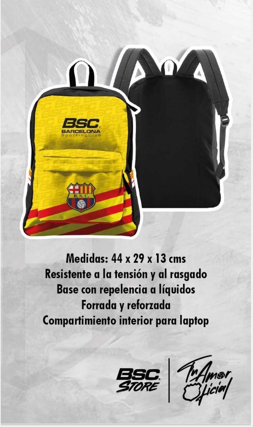 Mochila BSC clásica Producto oficial ✔