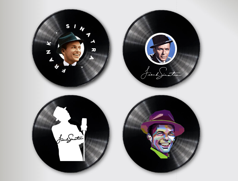 Frank Sinatra 12&quot; Vinyl Record Home Decor Display Pieces