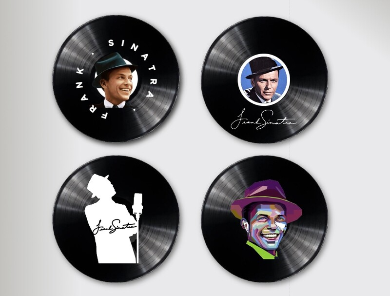 Frank Sinatra 12&quot; Vinyl Record Home Decor Display Pieces
