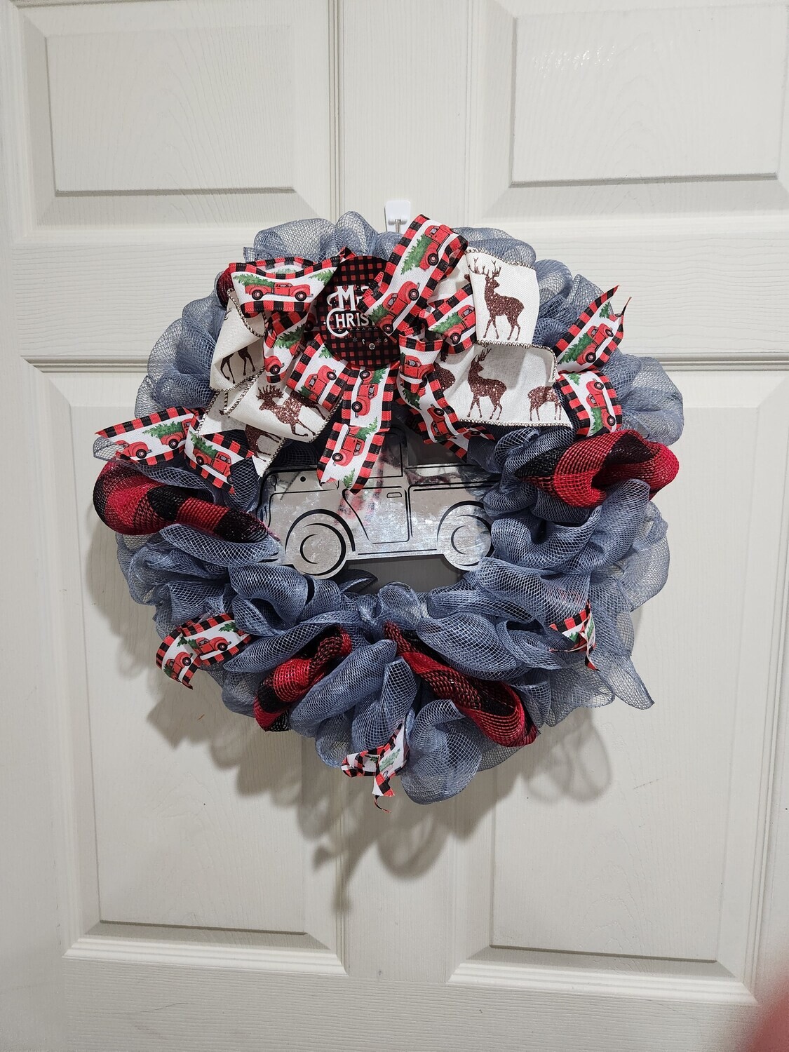 Christmas truck Wreath