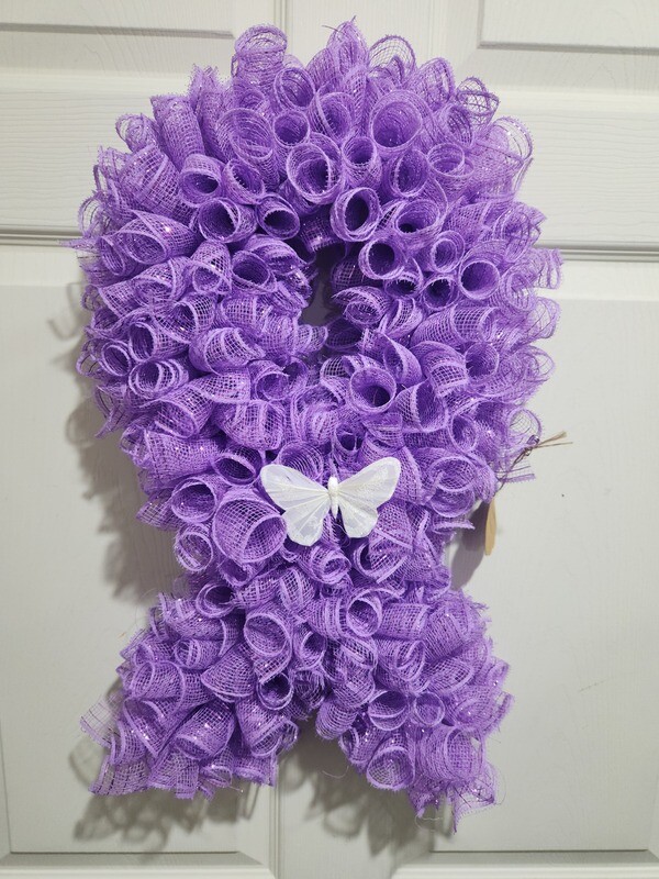 Purple Cancer Ribbon