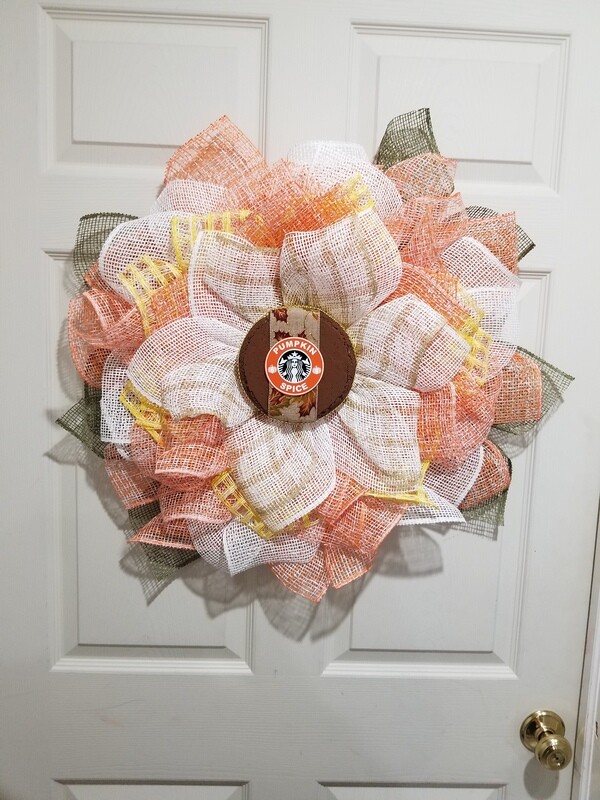 Pumpkin Spice Flower