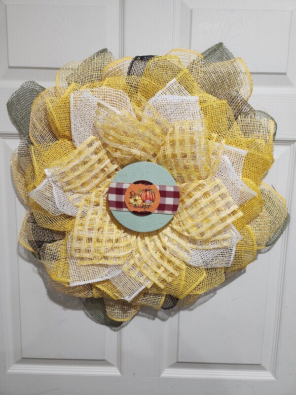 &#39;Give Thanks&#39; Sunflower