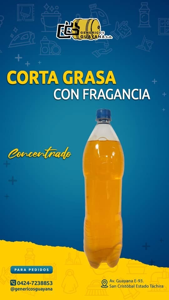 Corta Grasa con Fragancia