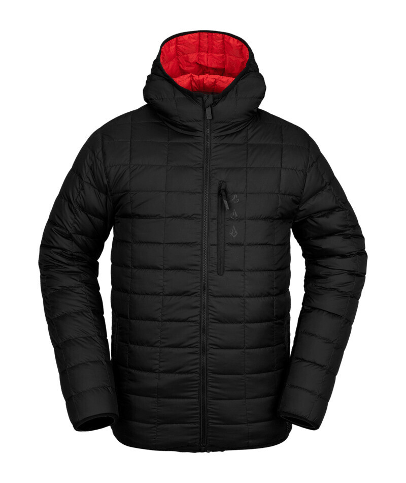 Volcom Puff Puff Give Jacket, Color: BLK, Size: M