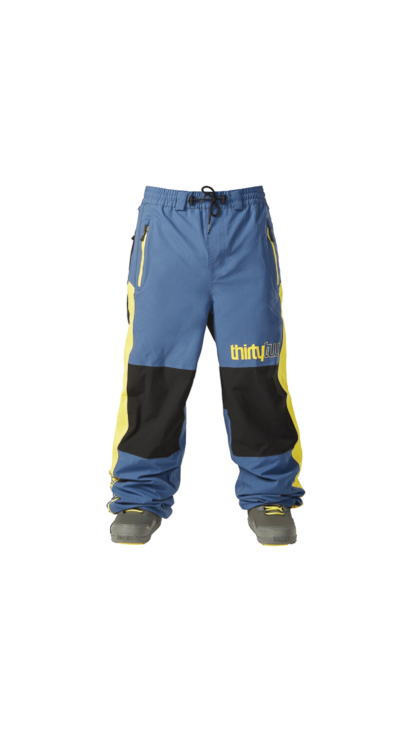 32 Sweeper Pant, Color: BLU/YLW, Size: S