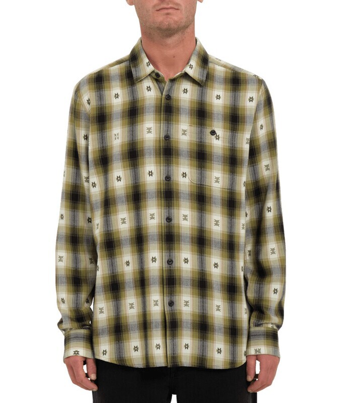 Volcom Skate Vitals Simon B Woven LS