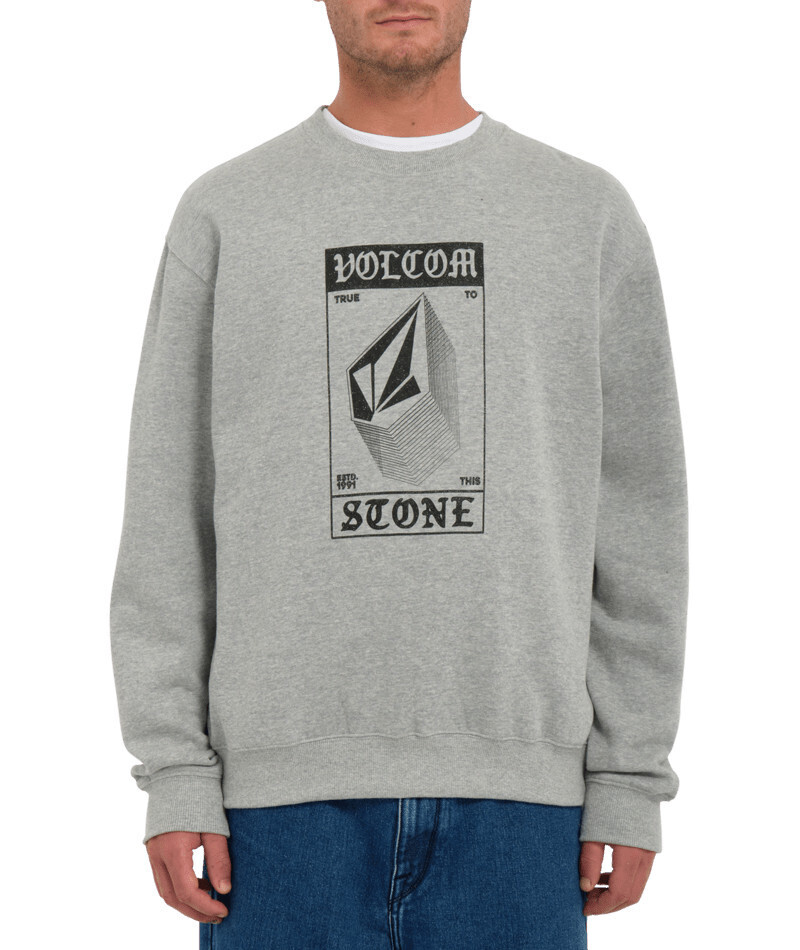 Volcom Watanite Crew, Color: HGR, Size: S
