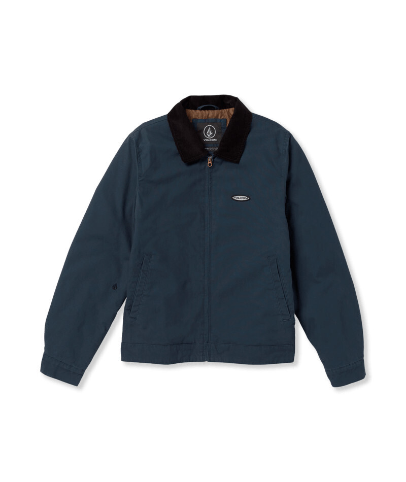 Volcom Voider Lined Jacket, Color: NVY, Size: S