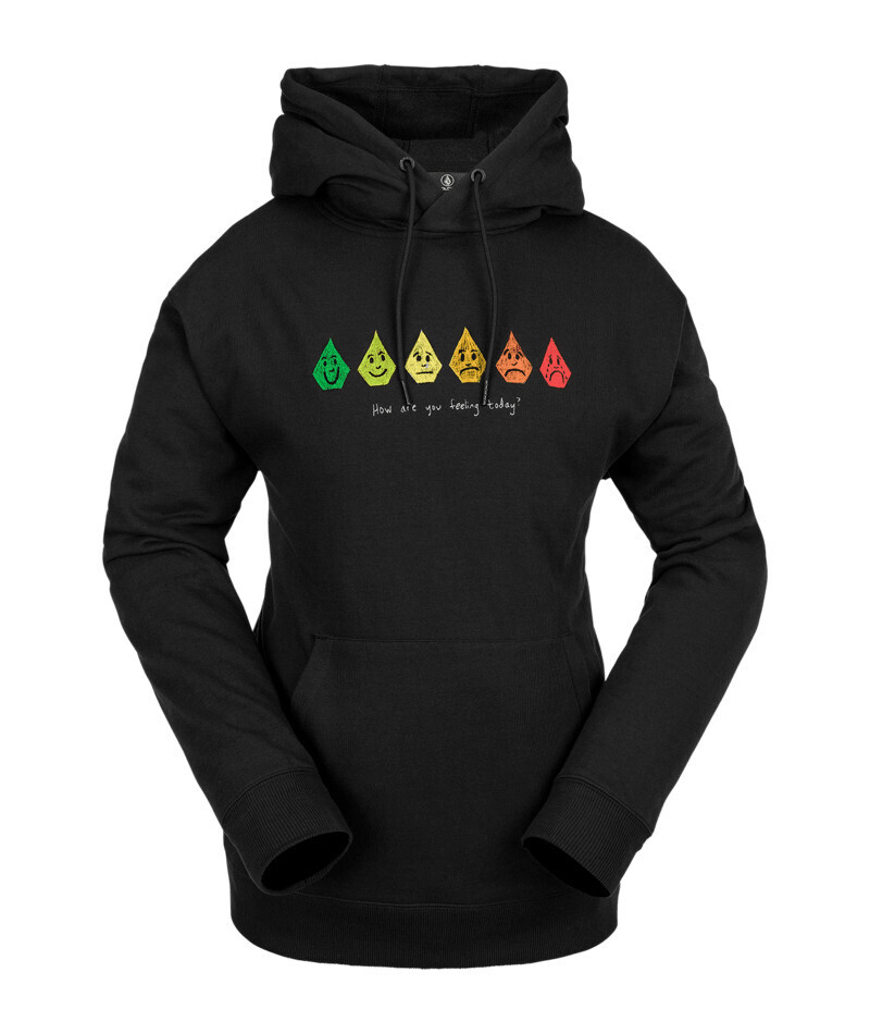 Volcom Melancon Hoodie, Color: BLK, Size: S