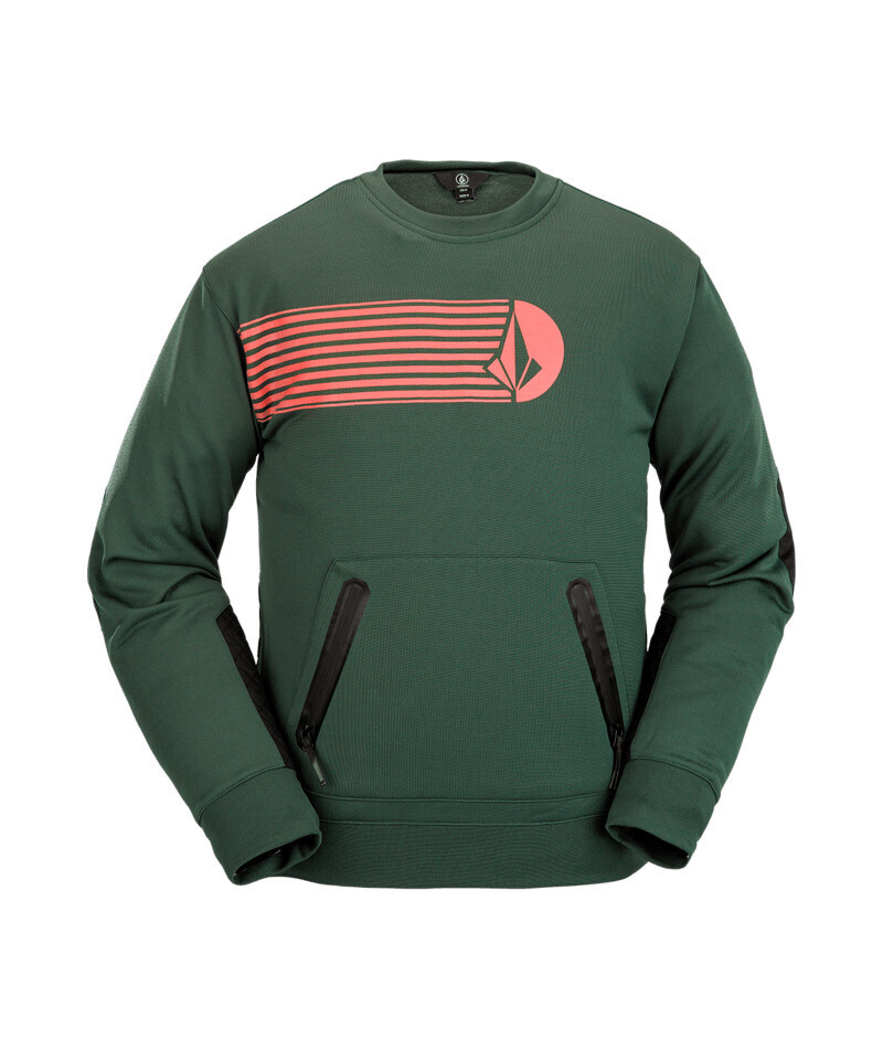 Volcom Let It Storm Crew, Color: MIL, Size: S