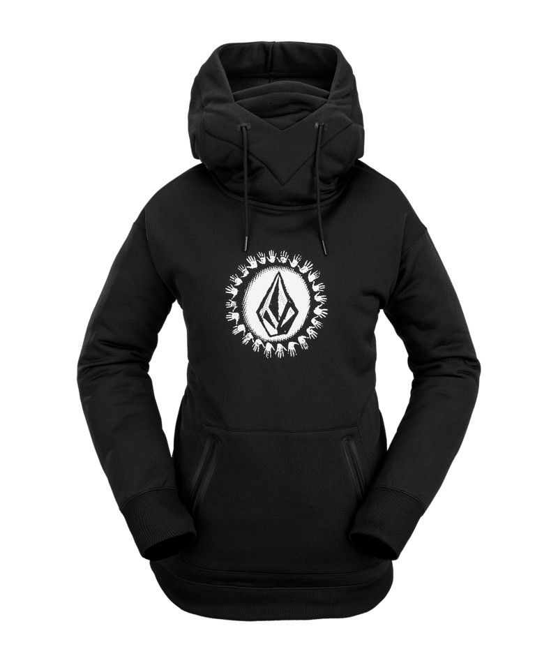 Volcom Spring Shred Hoody, Color: BLK, Size: S