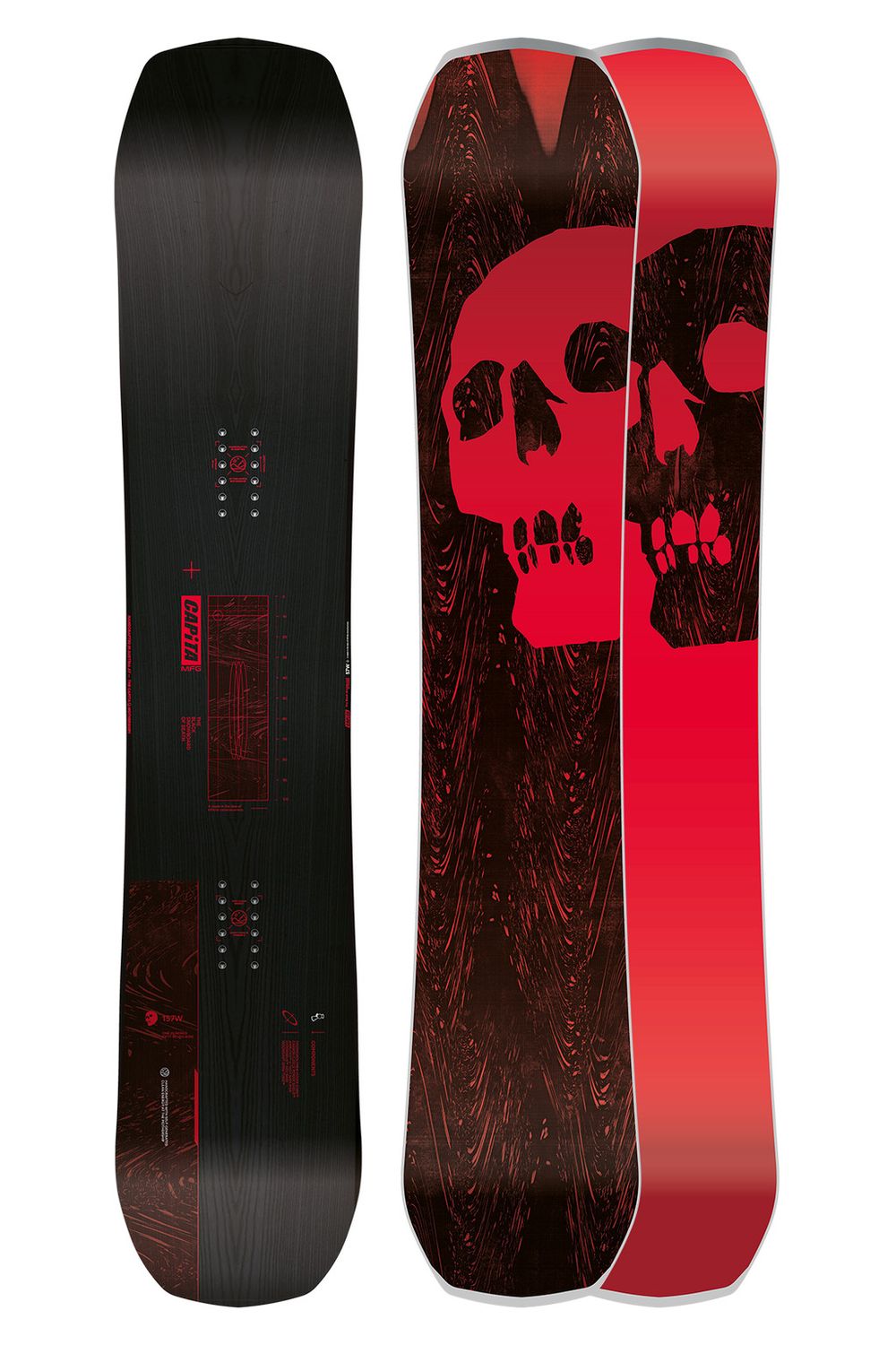 Capita Black Snowboard of Death 24/25
