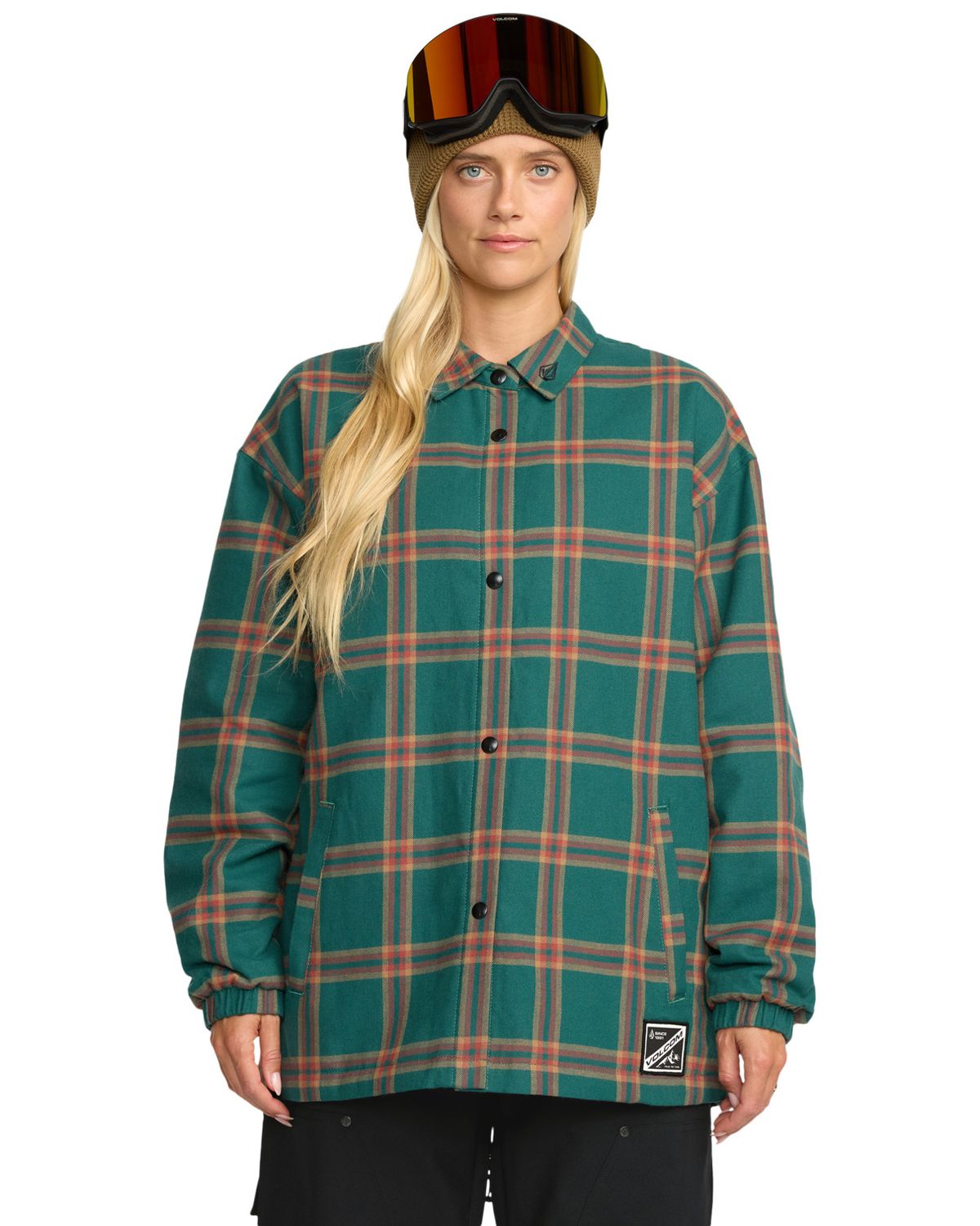 Volcom W&#39;s Ins Riding Flannel Jkt