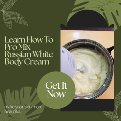Pro Mix Russian White Body Cream Course