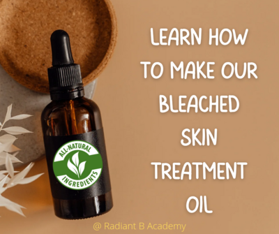 Bleached Skin Treatment Oil Course