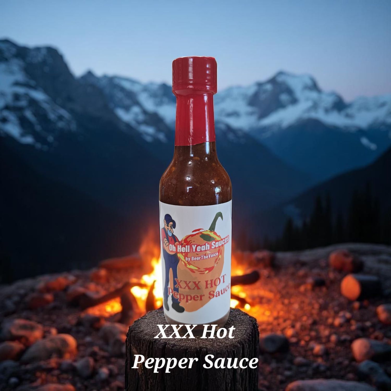 XXX Hot Pepper Sauce by Bear