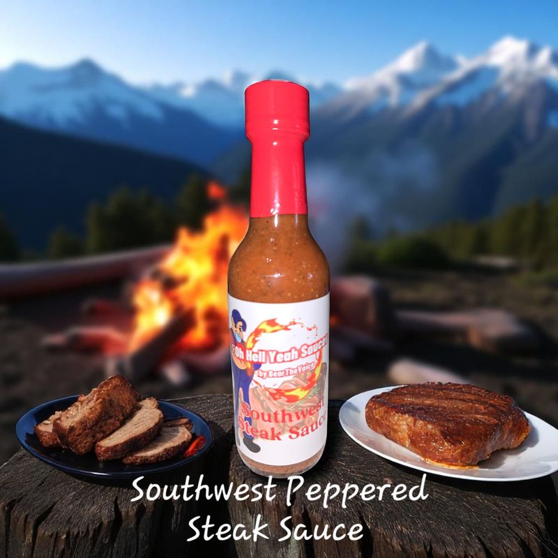 Southwest Peppered Steak Sauce by Bear
