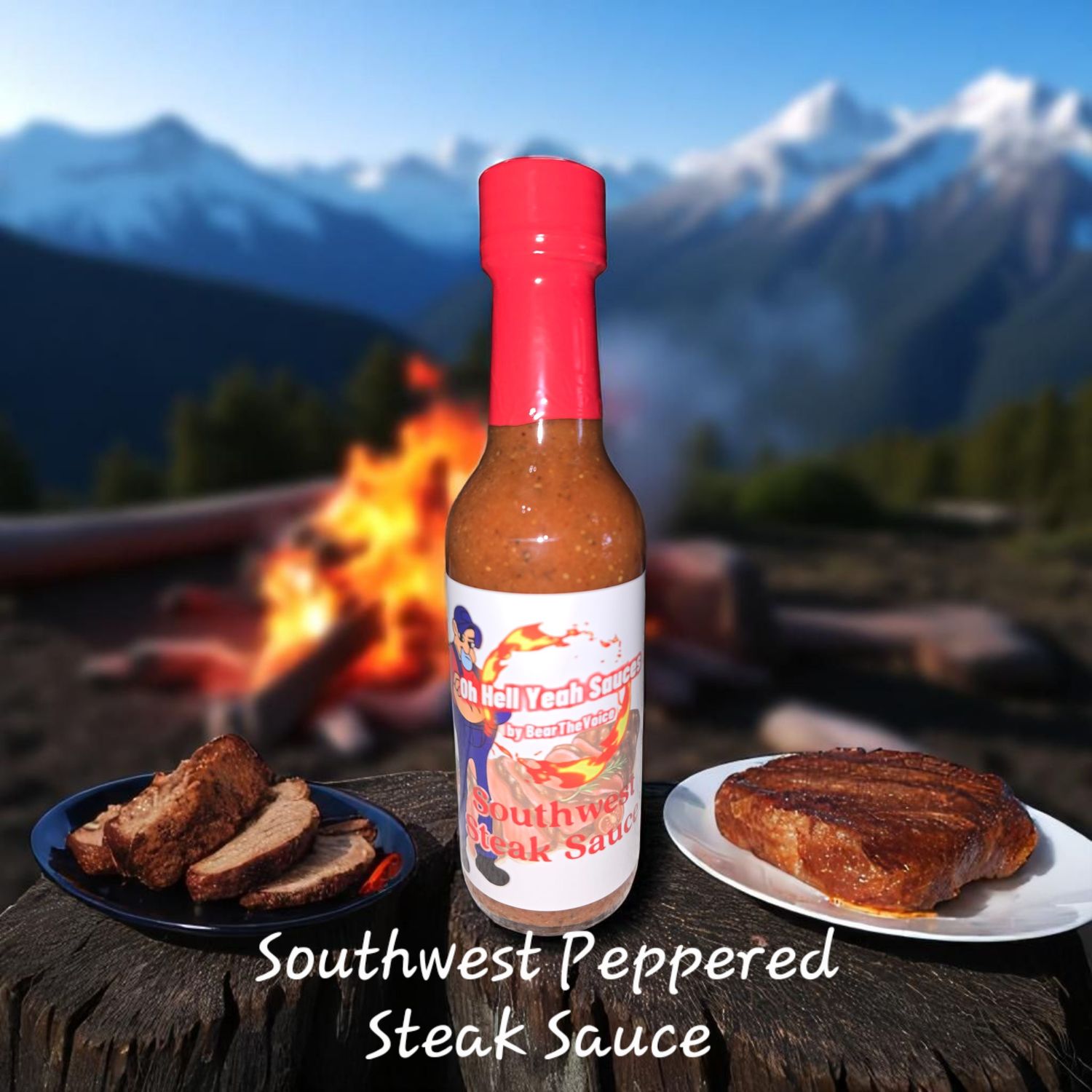 Southwest Peppered Steak Sauce by Bear