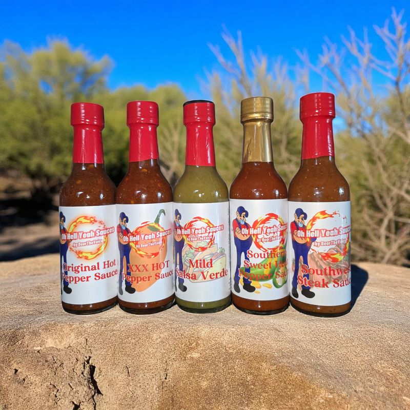 5 Pack of Sauce by Bear