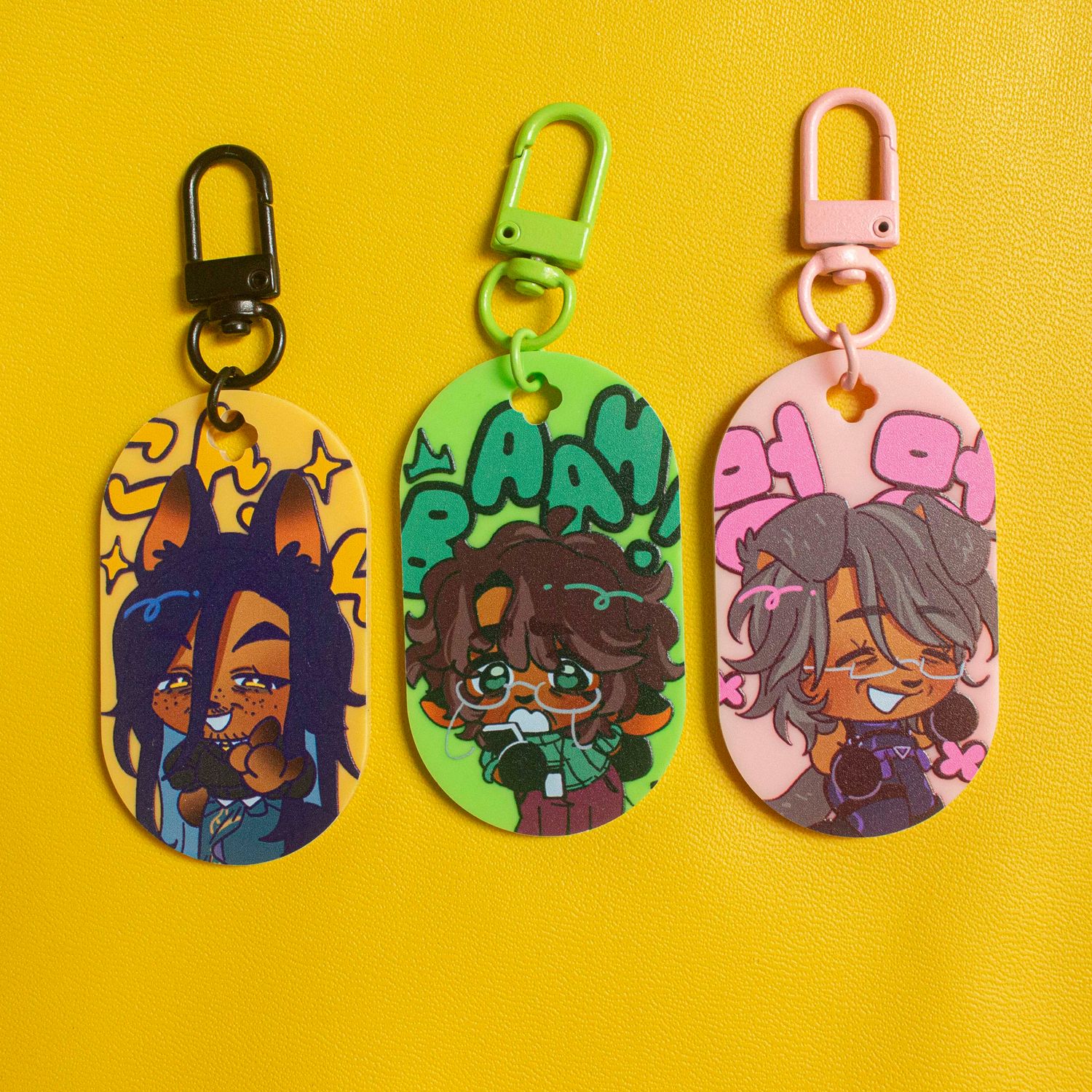 Emihasvic Kemonomimi Charm + Sticker