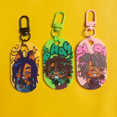 Emihasvic Kemonomimi Charm + Sticker