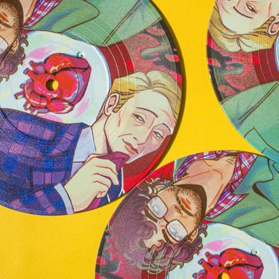 Hannigram Vinyl CD Drink Coaster