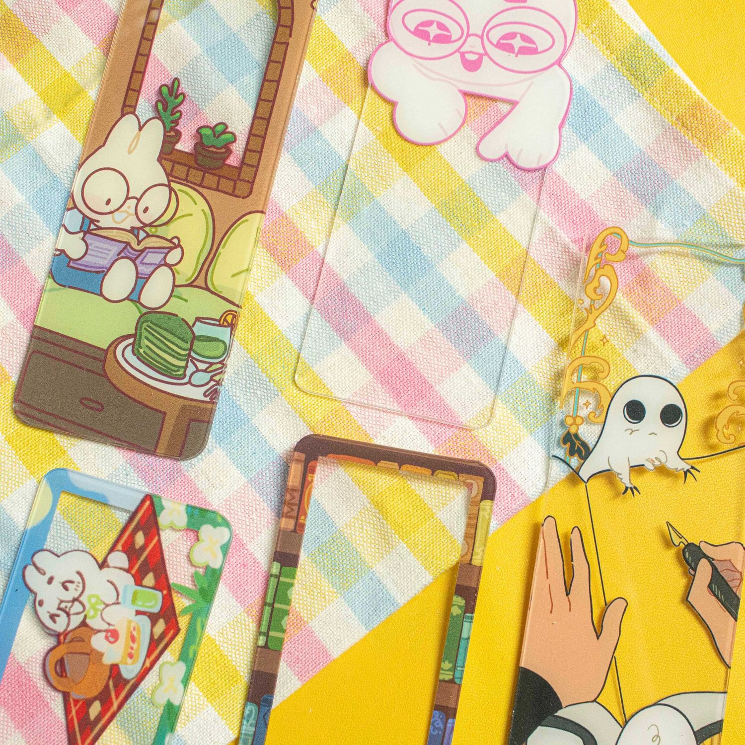 PVC Clear Bookmarks