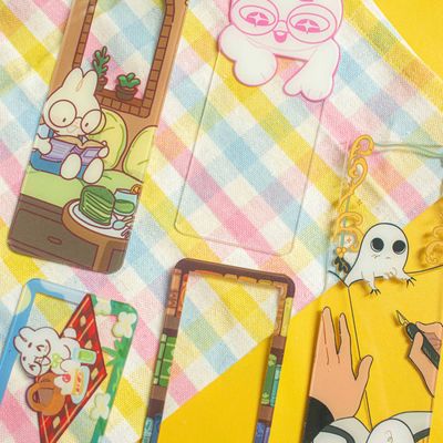 PVC Clear Bookmarks