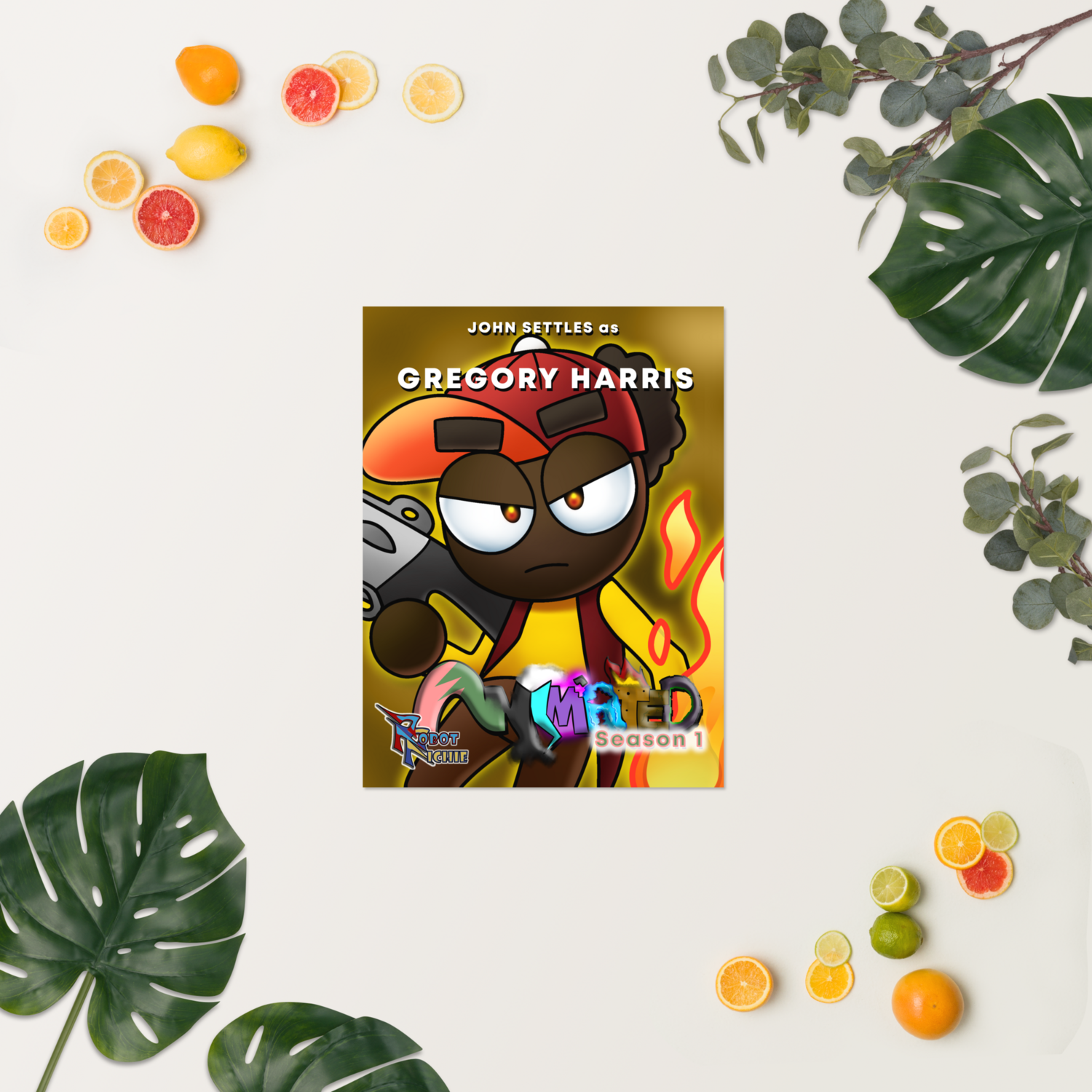 Gregory Harris Promotional Poster