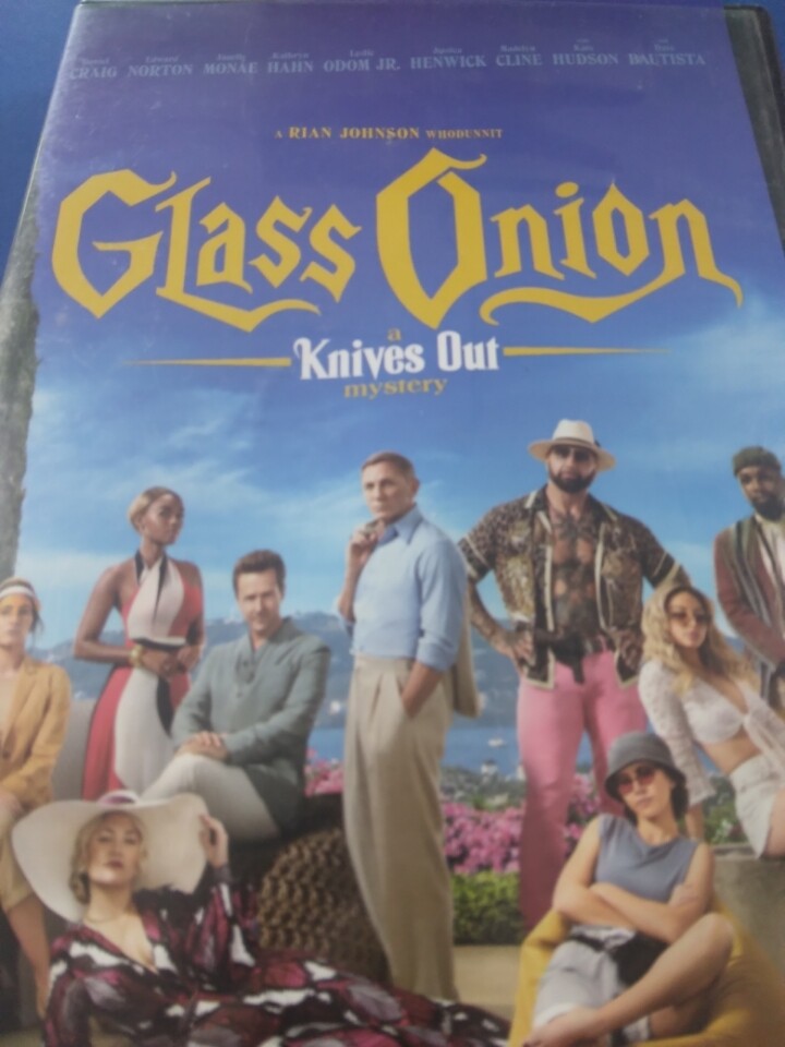 glass onion dvd