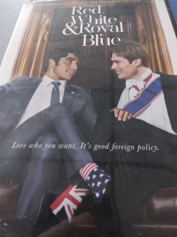 red white and royal blue dvd