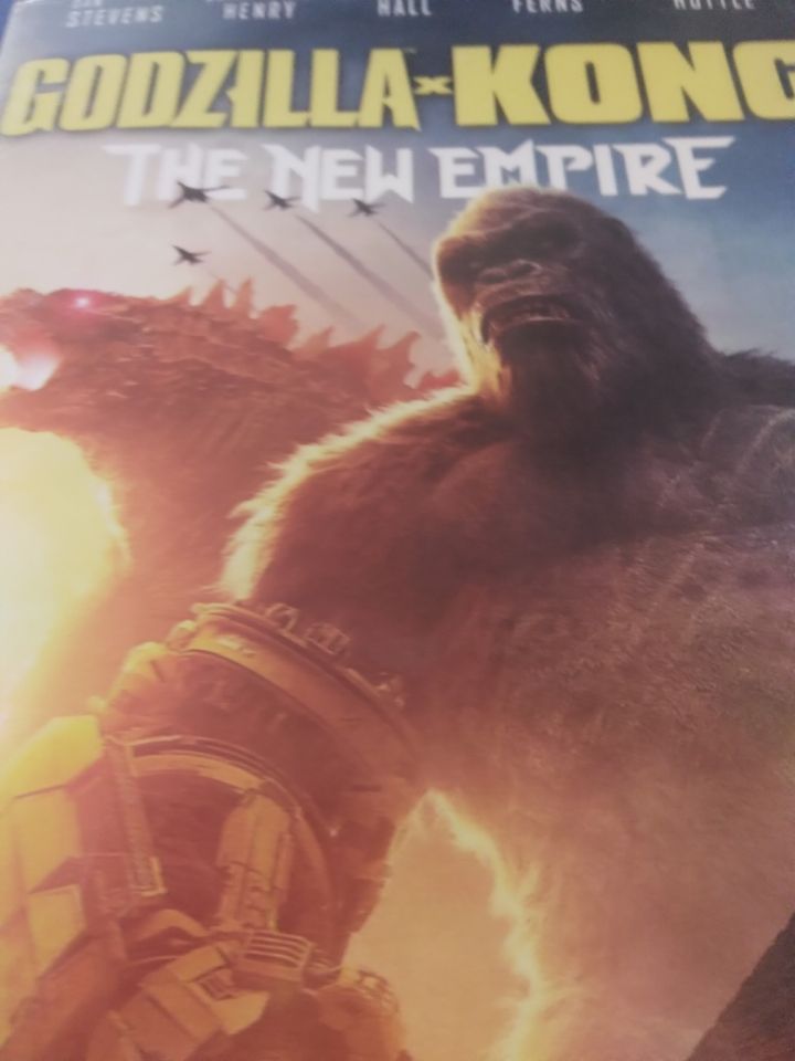 godzilla x kong the new empire dvd