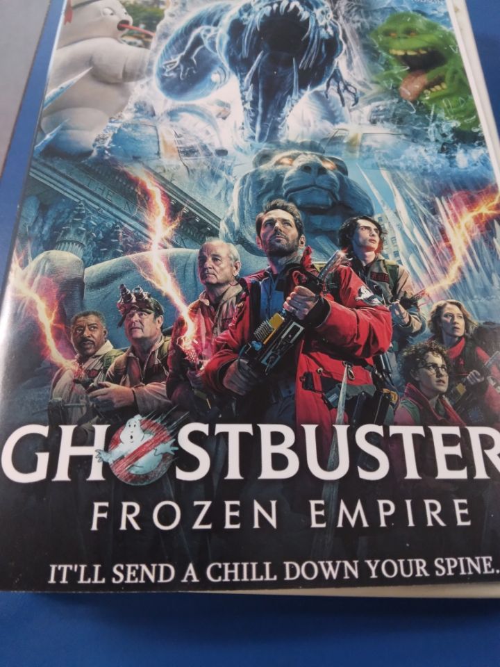ghostbusters frozen empire dvd