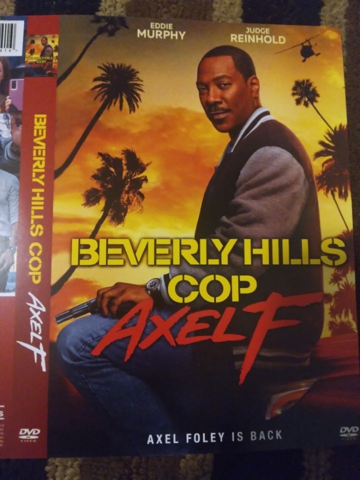 beverly hills cop axel f dvd