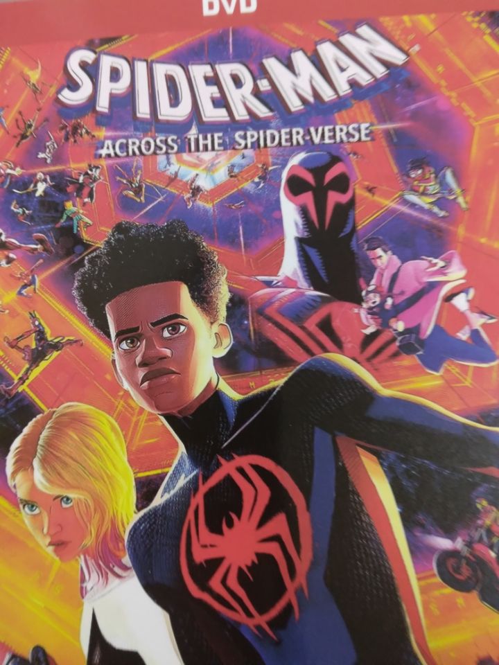 spiderman across the spiderverse dvd