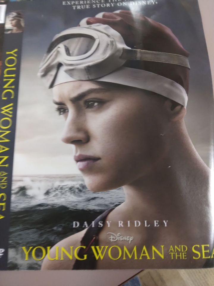 young woman and the sea dvd