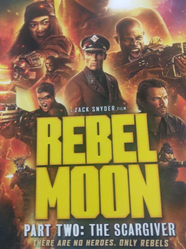 rebel moon part two dvd