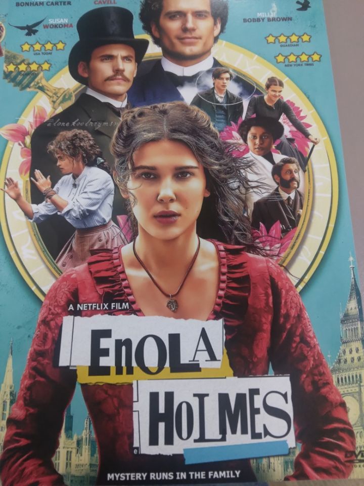 enola holmes dvd